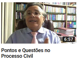 YouTube - Pontos e Questões no Processo Civil - Canal Prof. Barros Consultoria & Advocacia